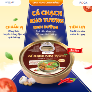 Cá Chạch Kho Tương ROCA – Món Ngon Chuẩn Vị, Tiện Lợi Mỗi Ngày