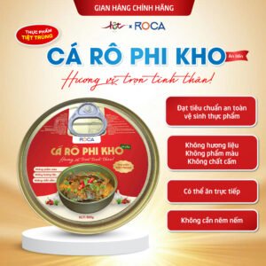 Cá Rô Phi Kho ROCA – Ngon Chuẩn Vị, Tiện Lợi Mọi Lúc