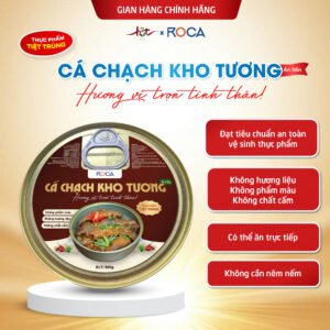 Cá Chạch Kho Tương ROCA – Món Ngon Chuẩn Vị, Tiện Lợi Mỗi Ngày